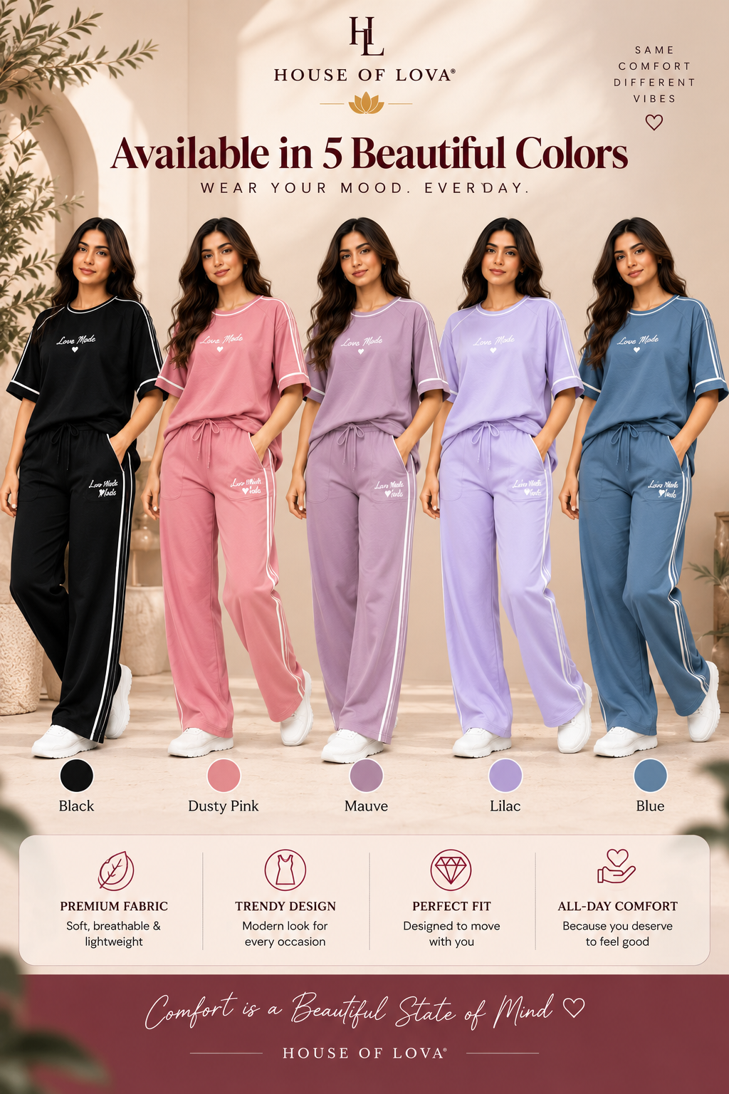 Signature Lounge Co-Ord Set - Buy 1 Get 1 Free