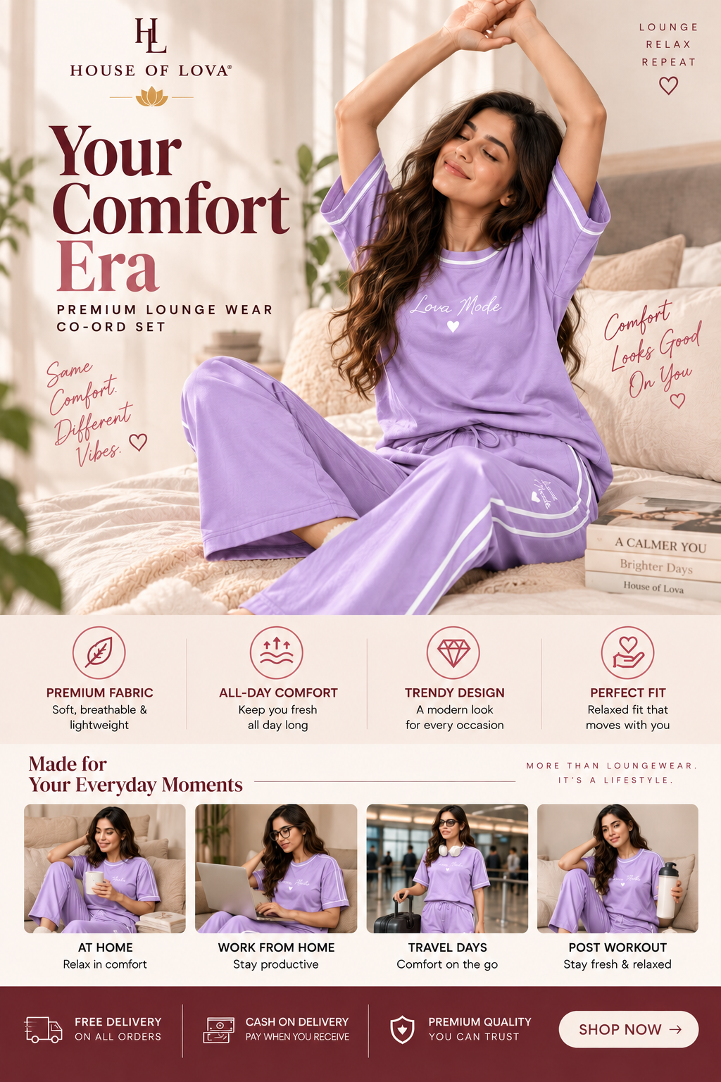Signature Lounge Co-Ord Set - Buy 1 Get 1 Free
